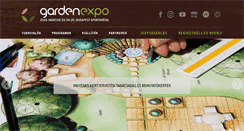 Desktop Screenshot of gardenexpo.hu